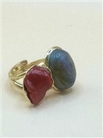 Anello Scintille Gioielli Donna in Argento Labradorite CODAN831 - CODAN831